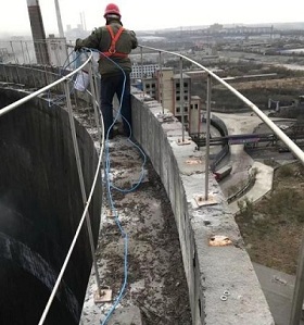 烟囱安装避雷针施工工艺流程