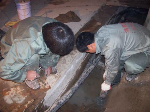 地下车库止水带高压注浆补漏施工