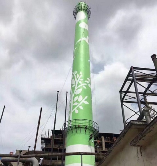 陕西烟囱美化采取措施