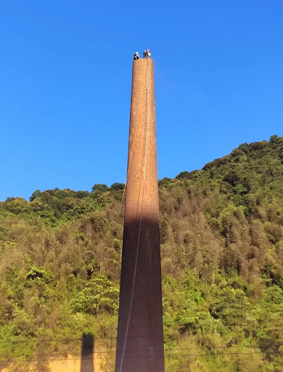 鞍山烟囱拆除——服务为先  诚信为本