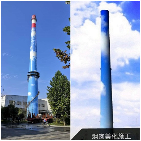 烟囱美化的施工步骤有哪些？如何做好收尾工作？