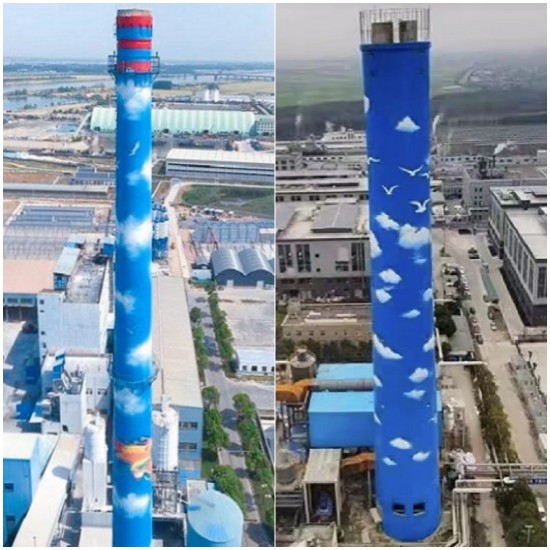 烟囱美化公司优化城市空间环境！
