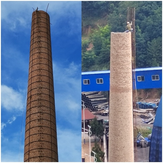 黑龙江拆除废弃烟囱：消除安全隐患